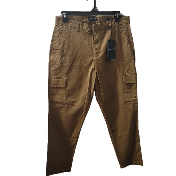 Men's Kenneth Cole Cargo Pants, Color Tobacco, Size 36x30 (NWT) - Picture 1 of 7